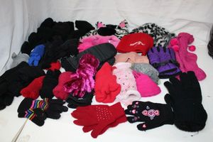 lot 49 image: Large Assortment of Gloves, Leg Warmers and Hats