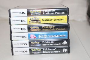 lot 77 image: Nintendo DS Games - Mostly Pokmon, see pictures