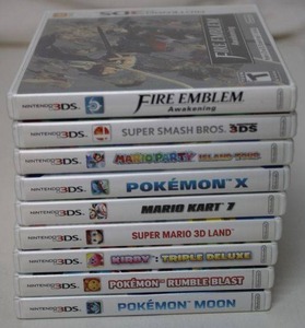 lot 78 image: Nintendo 3DS Games - Mario, Pokmon and More, see pictures