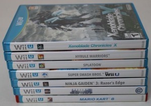 lot 82 image: Wii U Games as shown