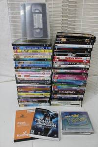 lot 135 image: DVDs Kids and Adult Movies, see pictures