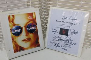 lot 141 image: Almost Famous and Across the Universe Movie Scripts
