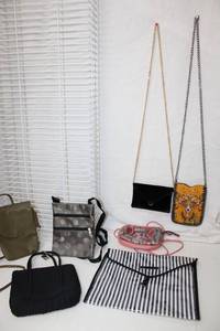 lot 227 image: Tahari Coin Purse, Cosmetic Travel Bag and More Small Purses
