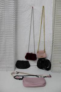 lot 225 image: Two Pink Like Dreams Purses, and Vintage Purses