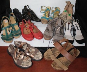 lot 306 image: Womens Shoes Size 8 and 8.5 Includes Michael Kors, Bongo, French Connection Still with Tags, Born and More