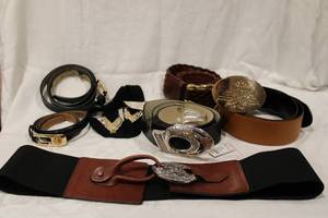 lot 441 image: Branded belt selection. Includes Michael Kors, Ralph Lauren, St. John, Coldwater Creek, Jockey, Anne Klein