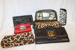 lot 518 image: Wallets a.new day, Liz Claiborne, and Brighton Brands Plus Foster Grant Eyeglasses Holder