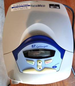 lot 20 image: ResMed S7 Lightweight Sleep & Respiratory System CPAP - TESTEDWORKS $$$