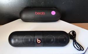 lot 46 image: Beats by Dr. Dre Pill Portable Wireless Speaker - Black wCase