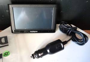 lot 55 image: GARMIN Nuvi 55LM 5 Touchscreen GPS Navigation W Lifetime Maps - TESTEDWORKS