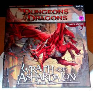 lot 58 image: Wrath Of Ashardalon Dungeons and Dragons Board Game - USED, BUT SEEMS COMPLETE