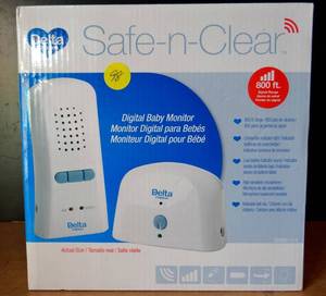 lot 98 image: NEW Delta Children Safe n Clear Digital Monitor