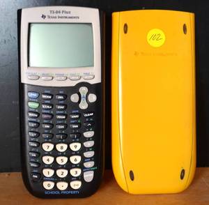 lot 102 image: Texas Instruments TI 84 Plus Graphics Calculator - FULLY WORKS $$