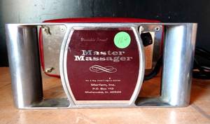 lot 104 image: MORFAM VARIABLE SPEED MASTER MASSAGER - TESTEDWORKING