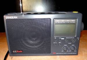 lot 114 image: Sangean CC Radio WX FM AM TV Weather 4 Bands PLL Synthesized Receiver $$
