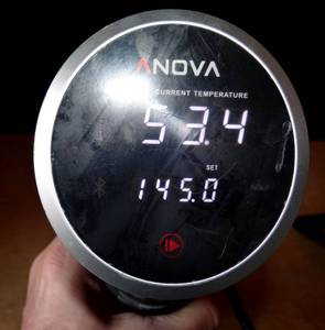 lot 132 image: Anova Culinary AN500-US00 Sous Vide Precision Cooker (WiFi), 1000 Watts