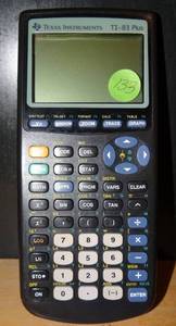 lot 133 image: TEXAS INSTRUMENTS TI-83 CALCULATOR