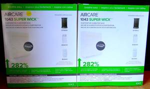 lot 154 image: LOT OF 2 - AirCare 1043 Super Wick Replacement Humidifier Filter GENUINE