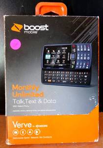 lot 164 image: Boost Mobile Kyocera Verve Kys3150abb - Sealed Brand New $$$