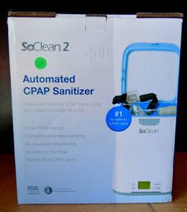 lot 169 image: SoClean 2 CPAP Cleaner & Sanitizer $$$ - APPEARS UNUSED IN ORIGINAL BOX