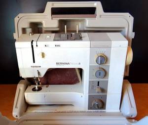 lot 182 image: BIG $$$ ITEM - Bernina Record 930 Electronic Sewing Machine w Case & Accessories - see comps $$$$$