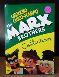 lot 189 image: THE MARX BROTHERS MOVIE MADNESS 5 DVD COLLECTION (GROUCHO CHICO-HARPO)