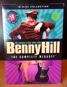 lot 190 image: BIG $$$ ITEM - Benny Hill The Thames Years 1969-1989 - The Complete Megaset (DVD, 2012, 18-Discs CHECK COMPS - YOULL BE SHOCKED