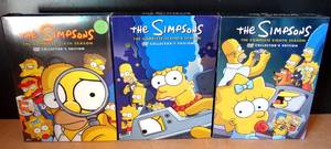 lot 193 image: The Simpsons Seasons 6-7-8 DVD Collectors Editions Box Set