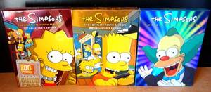 lot 194 image: The Simpsons Seasons 9-10-11 DVD Collectors Editions Box Set