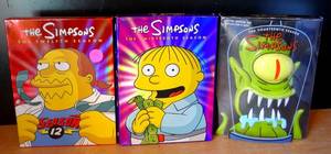 lot 195 image: The Simpsons Seasons 12-13-14 DVD Collectors Editions Box Set - INCLUDES RARE SEASON 14 MOLDED HEAD BOX $$