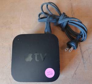 lot 226 image: APPLE TV STREAMING DEVICE WPOWER CORD - MODEL A1469