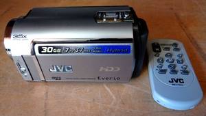 lot 229 image: JVC Everio GZ-MG330HU, 30GB HDD Camcorder - 35x Optical Zoom wREMOTE