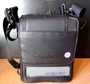 lot 242 image: BIG $$$ ITEM - OxyGo NEXT Portable Oxygen Concentrator In Black Case $$$$$