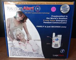 lot 244 image: Freedom Alert Emergency Alert System by LogicMark #35511