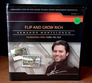 lot 251 image: ARMANDO MONTELONGO FLIP AND GROW RICH STEP BY STEP REAL ESTATE INVESTMENT TRAINING