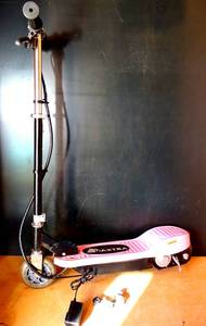 lot 253 image: VERY NICE  Maxtra Folding Electric Scooter as Shown