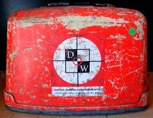 lot 270 image: ORIGINAL VINTAGE DAVID WHITE SURVEYING TRANSIT TOOL MODEL 8300 (MFG BY REALIST INC. MENO) $$$