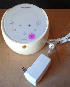 lot 285 image: MEDELA BLUETOOTH SONATA BREAST PUMP - PUMP ONLY wPOWER SUPPLY