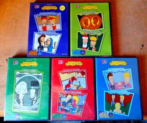 lot 317 image: BEEVIS & BUTTHEAD DVD COLLECTION - SEASONS 1-5 (2 THRU 5) UNOPENED & SEALED