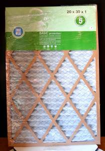 lot 7 image: TRUE BLUE 20 X 30 X 1 BASIC PROTECTION FURNACEAIRCON FILTER - NIP