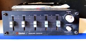 lot 25 image: VINTAGE CLARION 100-EQB-3 BOOSTEREQUALIZER $$