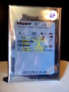 lot 64 image: BIG $$$ ITEM - NEW Maxtor Atlas 10K V 147GB U320 68pin SCSI 8D147L0