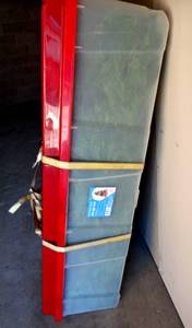 lot 78 image: LARGE ARTIFICIAL CHRISTMAS TREE IN STORAGE BIN AS SHOWN