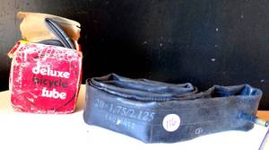 lot 116 image: LOT OF UNUSED BICYCLE TUBES AS DISPLAYED