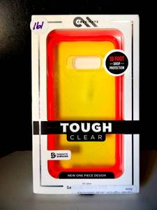 lot 161 image: TOUGH CLEAR SAMSUNG PHONE CASE - NEW