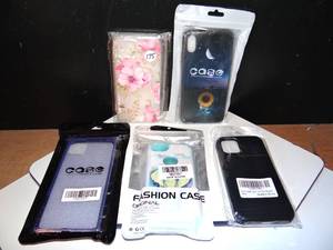 lot 175 image: LOT OF PROTECTIVE CELL PHONES CASES AS SHOWN - SEE PICS FOR SPECS