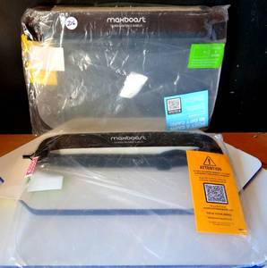 lot 216 image: LOT OF 2 - MAXBOOST DURASLIM FACE PROTECTOR