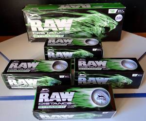 lot 220 image: Slazenger Raw Distance Golf Ball (11 TOTAL) Long Balls New