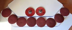 lot 224 image: 80 GRIT SANDING DISK (10 PCS)