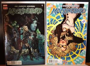 lot 228 image: MARVEL MOCKINGBIRD COMIC BOOK COLLECTION - BAGGED & BOARDED